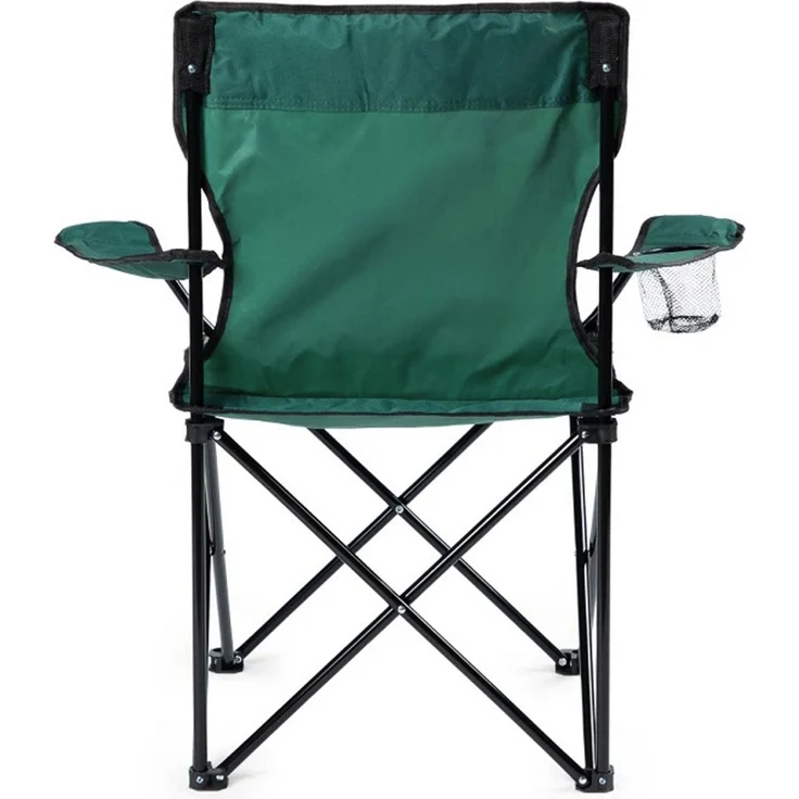 NILS Faltbarer Campingstuhl Anglerstuhl Stabiler Outdoor-Stuhl mit Tragetasche Grün – Bild 1