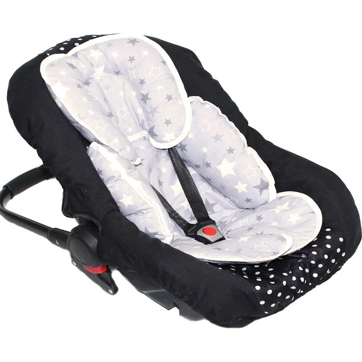 Primawela Sitzverkleinerer Sitzverkleinerer Baumwolle für Auto Kindersitz Baby Schale Einlage – Bild 4