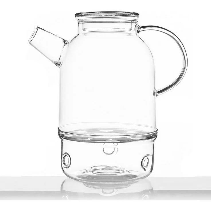 Dimono Teekanne DIMONO Teestövchen Glas – Teekannenwärmer Borosilikat, hitzebeständig, Teekannen-Wärmer – Bild 2