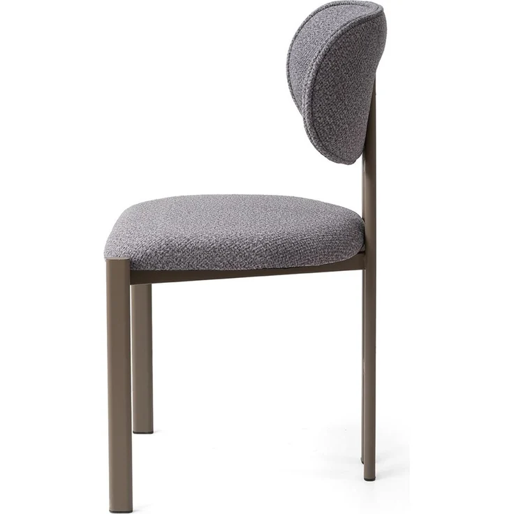 Skye Decor 'Muriz - 4965' Stuhlset (2-teilig), Dunkelgrau / Cappuccino, 43 x 83 x 47,5 cm – Bild 3
