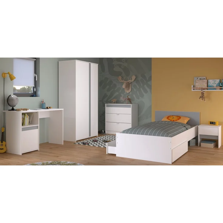 Parisot Kinderzimmer und Jugendzimmer Pirouette in weiß Set 5-tlg. – Bild 1