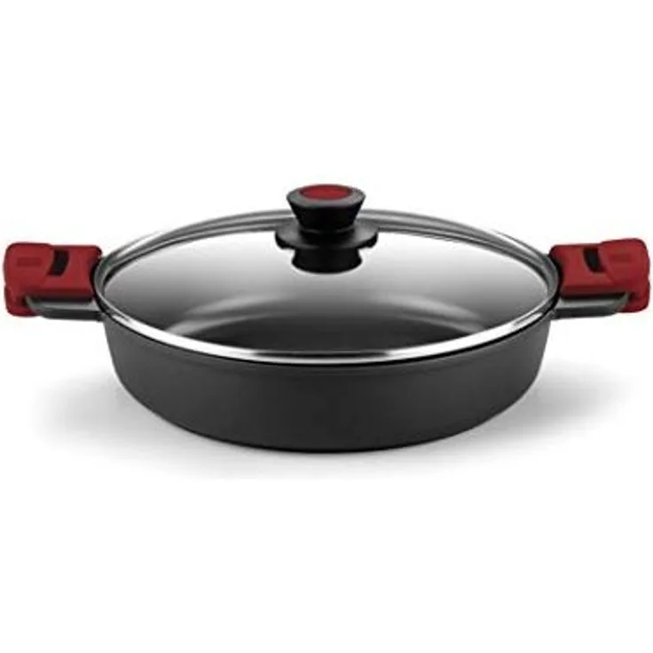 Kasserolle mit Glasabdeckung BRA Premiere A4105