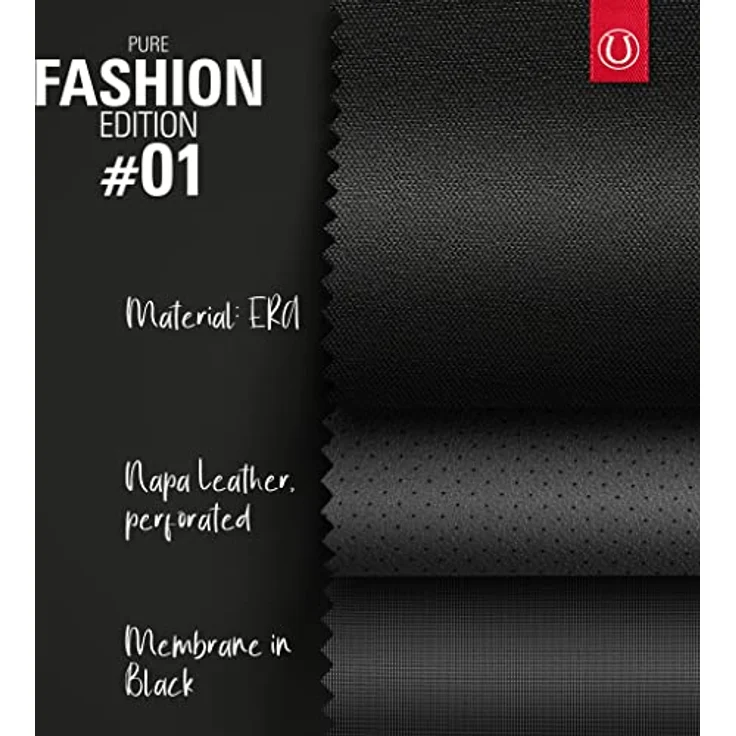 Interstuhl Pure Fashion Edition – Der Bürostuhl passt Sich an Gewicht und Bewegung des Nutzers an – ausgestattet mit der nachgewiesen ergonomischen Smart-Spring Technologie (Schwarz/Schwarz) – Bild 7