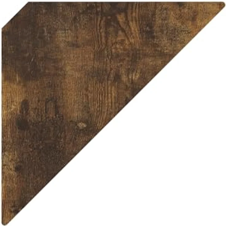 Furinno Rossi Dreieck-Schweberegale, Wandregal zur Präsentation, Bernsteinkiefer, 3er-Set – Bild 8
