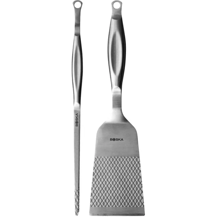 Boska 'Monaco+' Grillwerkzeug-Set, 2er Set, Edelstahl silber