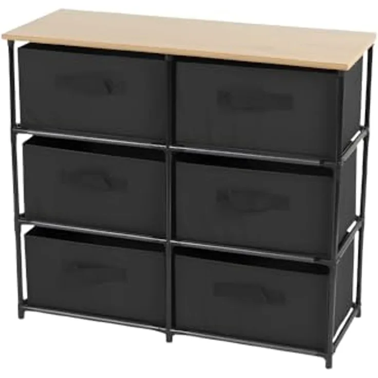 Urban Living Regal Standregal mit 6 Einschüben 75,6x29,7x68 cm 151550