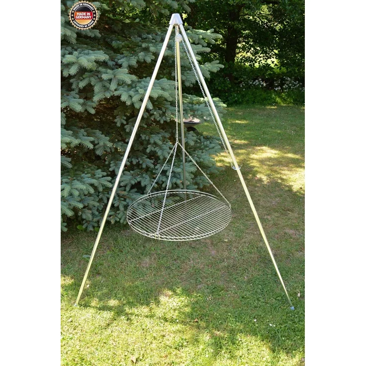 Huber Grillgeräte Schwenkgrill inkl. Rost, Höhe 170 cm, Ø 70 cm – Bild 7
