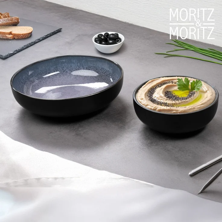 Moritz & Moritz VIDA Servierschale 2tlg. blau – Bild 7