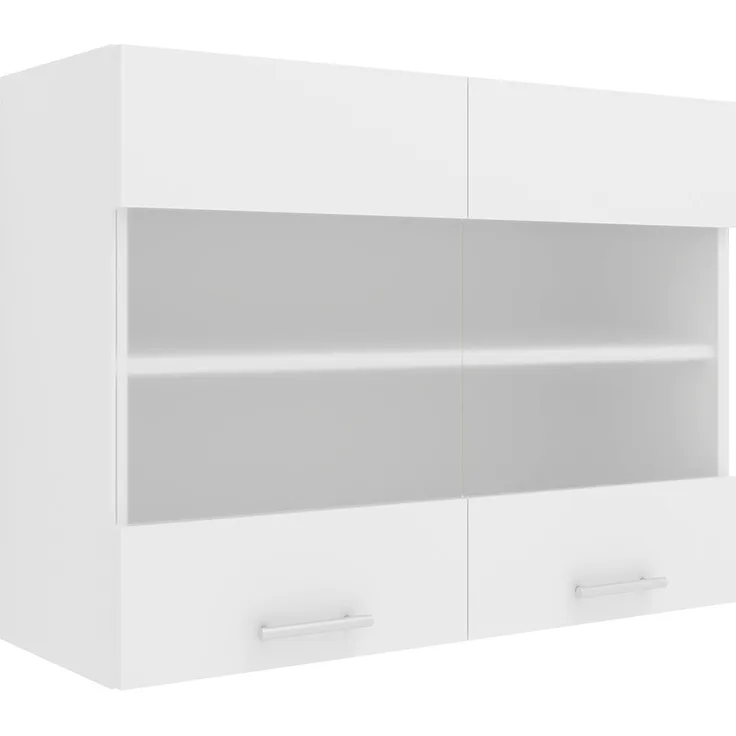 VCM Küchenmöbel Hängeschrank Esilo 918675 Weiß H. 60 x B. 80 x T. 31 cm
