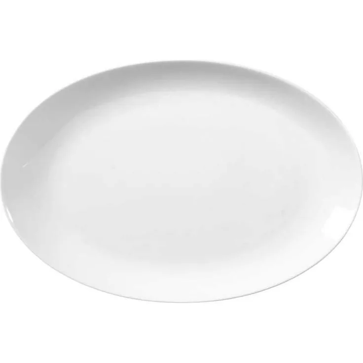 Seltmann Lido Servierplatte, Oval, Weiss, 28x19 cm, 1-teilig