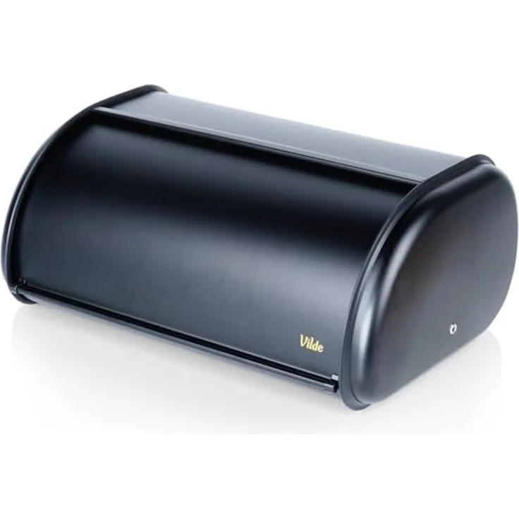 Vilde Brotkasten aus Metall schwarz 43x27 5x18 5 cm – Bild 2