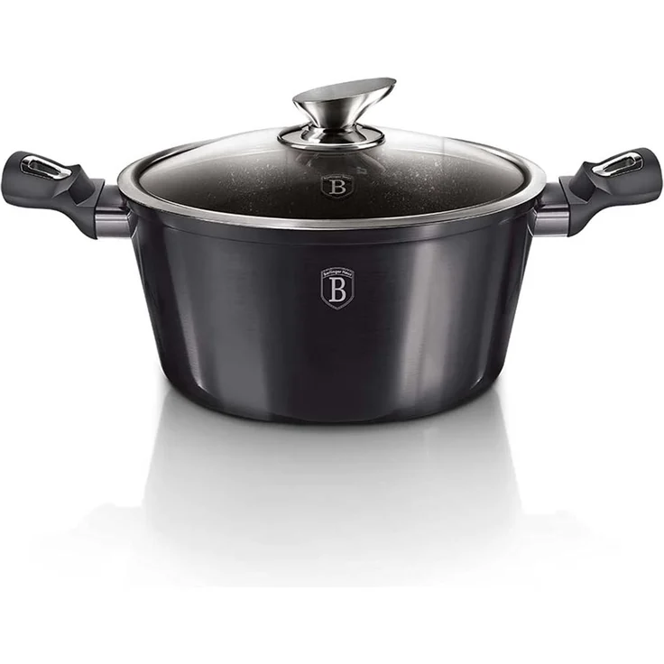 Berlinger Haus Berlinger Haus Topfset mit Granitbeschichtung 10 Elemente Carbon Pro BH6919 – Bild 2