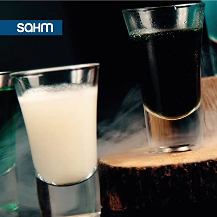 SAHM Schnapsglas Schnapsgläser Set (6 STK) - 57ml Original Shotgläser Set, Edles Glas, 100% recyclebar – Bild 5