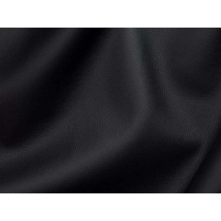 Vente-unique - CALITO - Schlafsofa - Plastik - Kunststoff (PVC), Metall - Schwarz - 194 x 223 x 85 cm – Bild 7