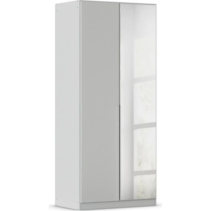 OTTO home Drehtürenschrank Kleiderschrank Schrank Garderobe AGORDO mit Dekor- oder Hochglanzfront (in zwei Griff-Farben, Breiten 91-405 cm) durchdachte Innenausstattung, in 7 Breiten und 2 Höhen MADE IN GERMANY – Bild 4