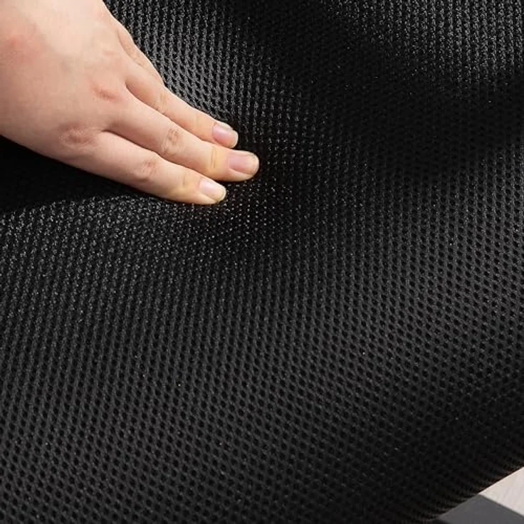 HOMCOM Ergonomischer Bürostuhl, Schwarz, Drehstuhl mit verstellbarer Rückenlehne und atmungsaktivem Netzrücken, 62x102x60 cm – Bild 9