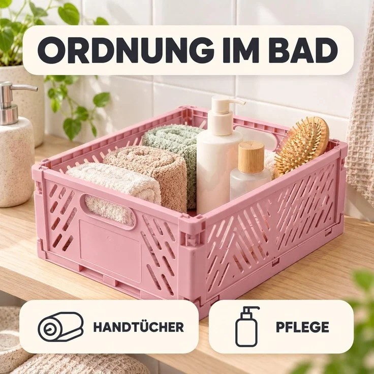 Relaxdays Klappbox 4er Set – Bild 8