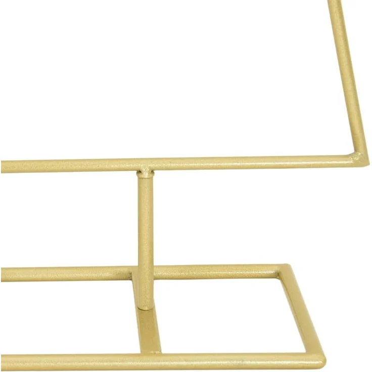 vidaXL Metall Weihnachtsbaum Gold 90 cm Pulverbeschichteter Stahl 42019164 – Bild 7