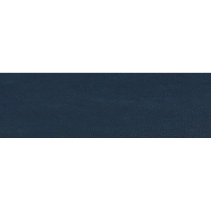 Supellex Sofia Ohrensessel mit Hocker | Design Kunstleder Milano Blau – Bild 3