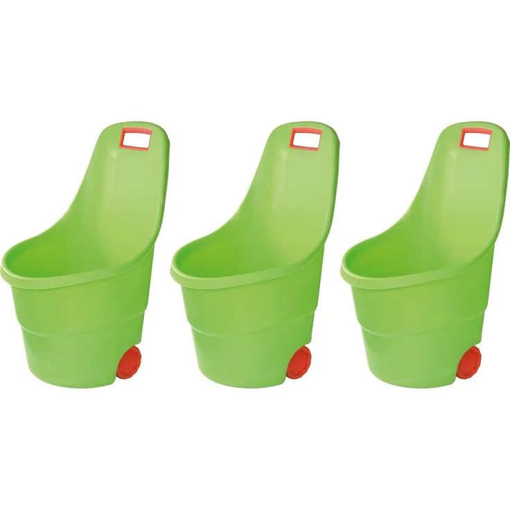 Eduplay Spielzeugkarre 48 Liter 3er Set