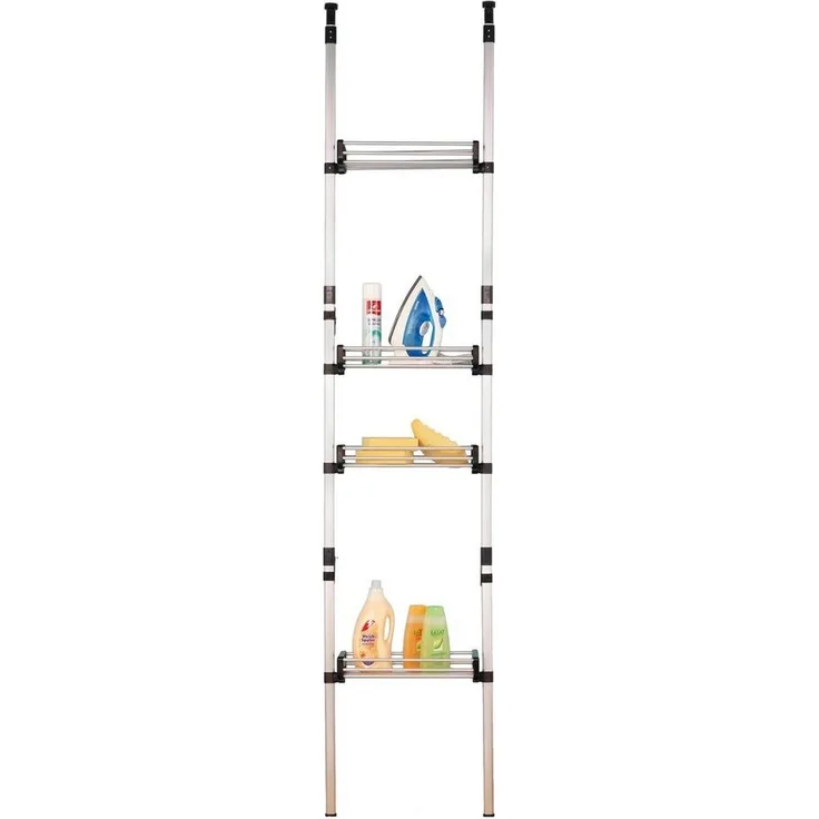 Ruco Teleskopregal, Aluminium, höhenverstellbar