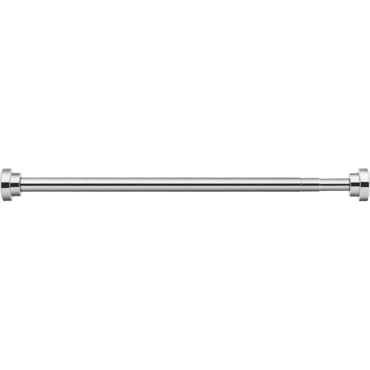 BAYLI Duschvorhangstange 50 cm Duschvorhangstange ohne Bohren verstellbar von 55 cm bis 85 cm