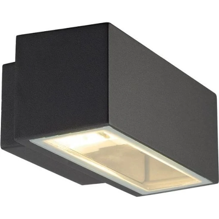 SLV No. 232485 BOX R7s Wandleuchte eckig anthrazit R7s max. 80W up-down – Bild 2