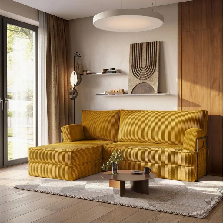 Masseno Ecksofa NOTIA modulares Boneless Sofa mit Schlaffunktion – Bild 1