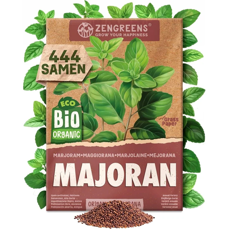 ZenGreens® - Bio Kräutersamen im 40er Set - 40 Kräuter Samen für den einfachen Anbau im Garten, Balkon oder Hochbeet - Pflanzensamen - Saatgut – Bild 43