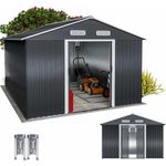 GARDEBRUK® XXXL Gerätehaus mit Fundament Kantenschutz