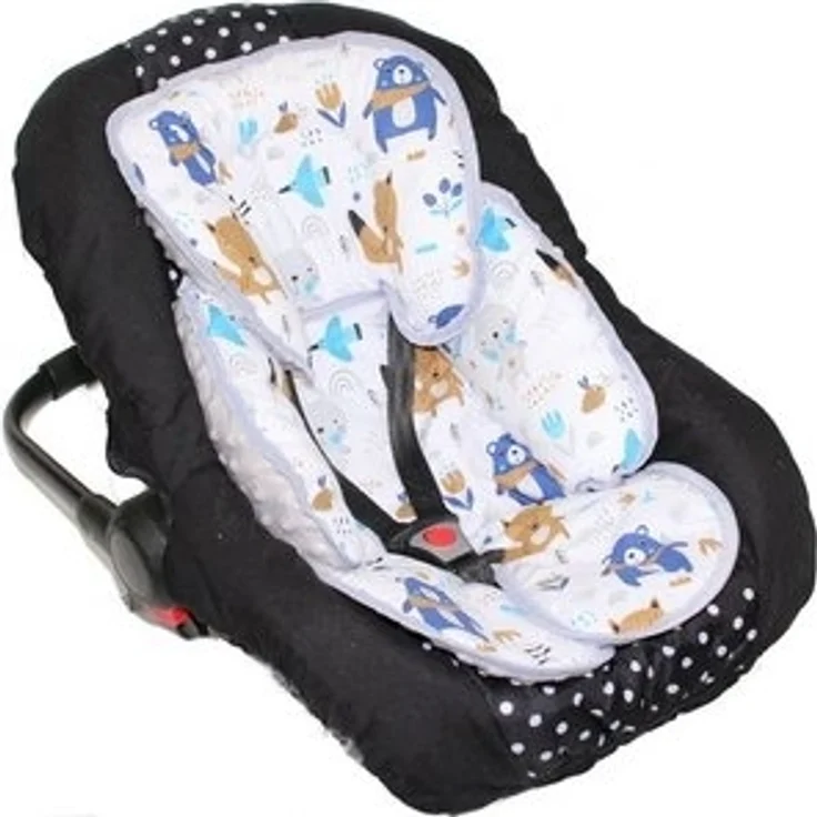 Primawela Sitzverkleinerer Sitzverkleinerer MINKY Einlage Baby Kind für Auto Babyschale Einsatz – Bild 6