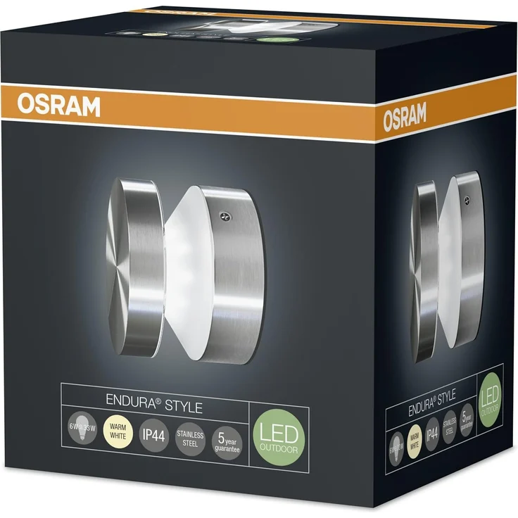 Osram LED Wand- und Deckenleuchte, Leuchte fuer Aussenanwendungen, warmweiss, 102,0 mm x 87,0 mm, Endura Style Cylinder – Bild 4