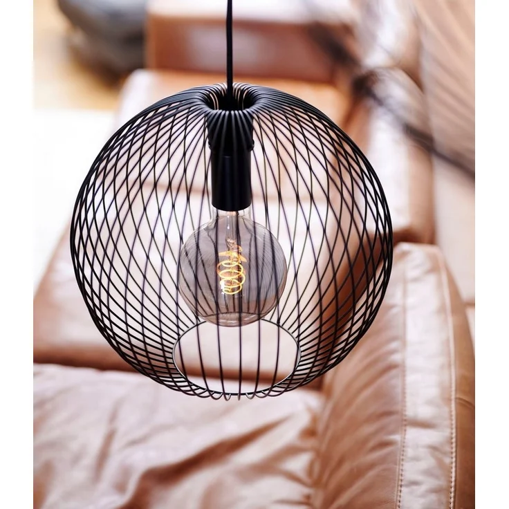 Nordlux Pendelleuchte Beroni, ohne Leuchtmittel, Minimalistisches und industrielles Design, für E27 LED Leuchmittel – Bild 3