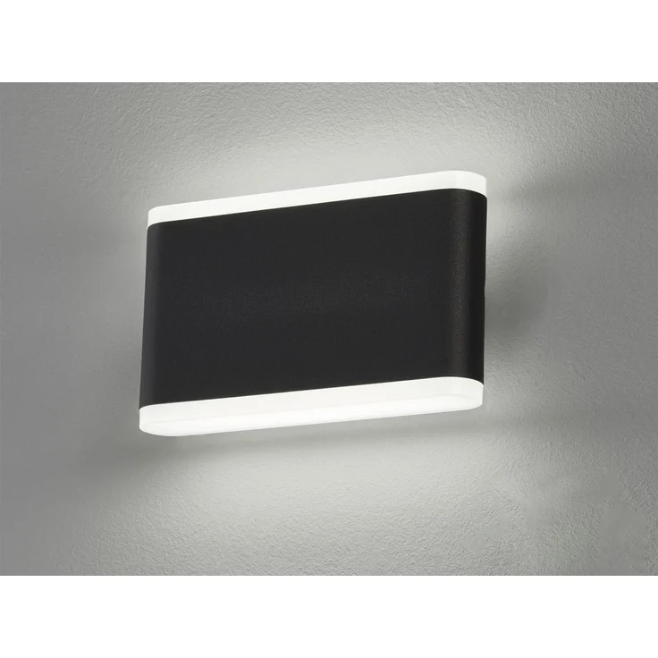 Fischer & Honsel 30559 LED Außenwandleuchte Scounce sandschwarz IP44 3000K – Bild 3