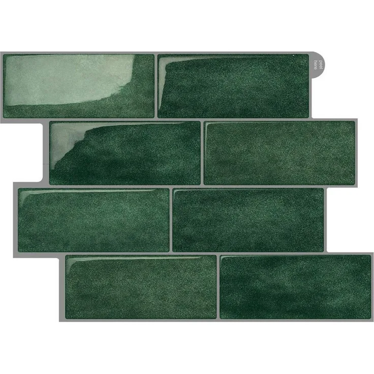 Minicloss Küchenrückwand selbstklebend Spritzschutz Küche 3d Wandpaneele 29.36x21.3 cm, (10-tlg), Fliesenaufkleber