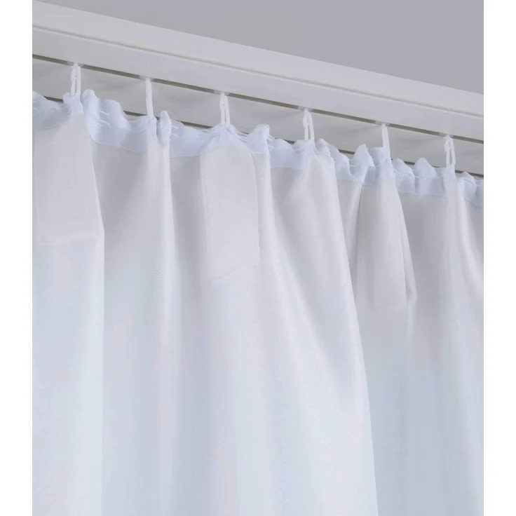 Gardinenbox Vorhang (1 St), verdecketeSchlaufen, blickdicht, Jacquard, Jacquardmusterung Effektgarn Kräuselband Moderne Optik 20190350 – Bild 6
