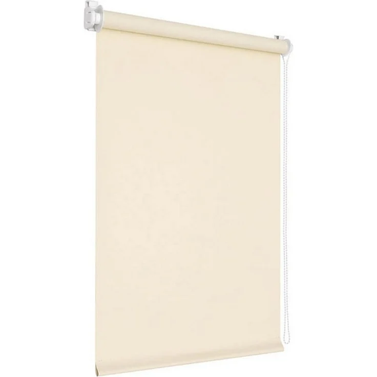 Verdunklungsrollo Klemmfix Verdunkelungsrollo 45x150 cm creme [Stoffbreite: 42cm], Victoria M, blickdicht, ohne Bohren, freihängend, Klemmfix, mit Kindersicherung, für Fenster und Türen, Sonnenschutz Sichtschutz – Bild 2