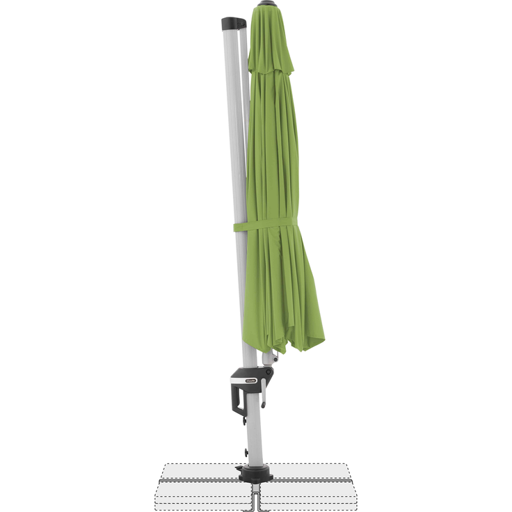 Doppler Sonnenschirm / Ampelschirm "Active Pendelschirm 370", freshgreen, Ø 370 cm – Bild 7