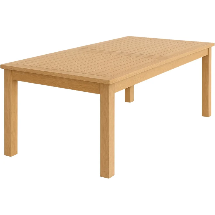 Gartentisch Outdoor massiv Teakholz 180 x 100 FREETOWN 172501121 – Bild 2