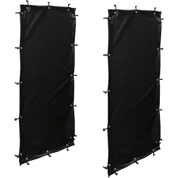 Quick Star Kaminholzregal Wetterschutz 66x108cm für Kaminholzregal 70x145cm, (2-St), PVC Beschichtung 260g/m²