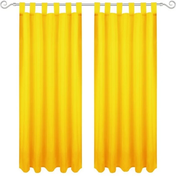 Bestlivings Gardine "Ellen" mit Schlaufen (2 St), Schlaufe, blickdicht, Polyester, einfarbig, modern, waschbar bei 30°C – Bild 4