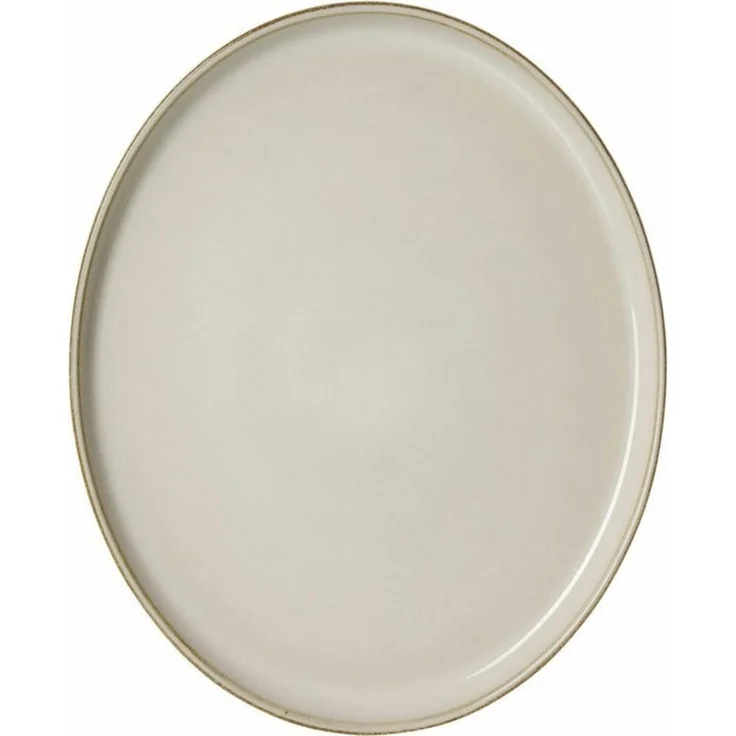 Ritzenhoff & Breker Servierplatte Olivia oval Beige 29.5 x 25 cm, Steingut – Bild 2