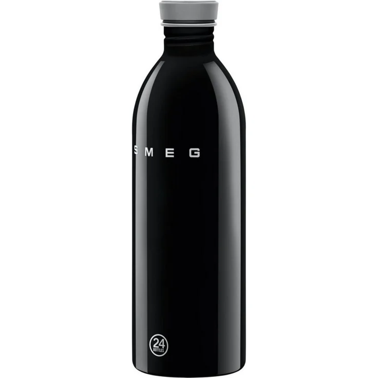SMEG x 24Bottles Edelstahl Trinkflasche Wasserflasche 1L Schwarz WBF02BL – Bild 2
