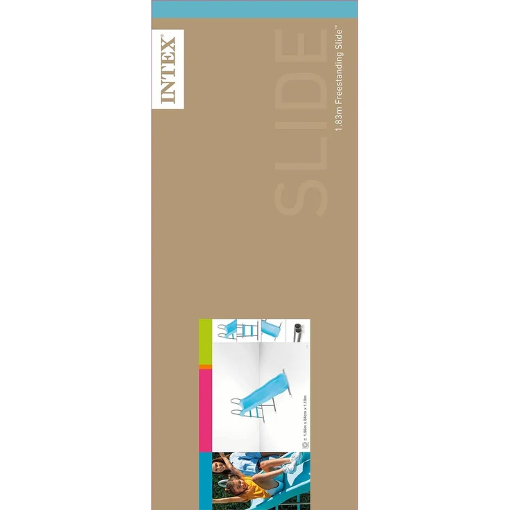 INTEX Freistehende Rutsche INTEX Himmelblau 1,83 m PP und Stahl 42035645 – Bild 5