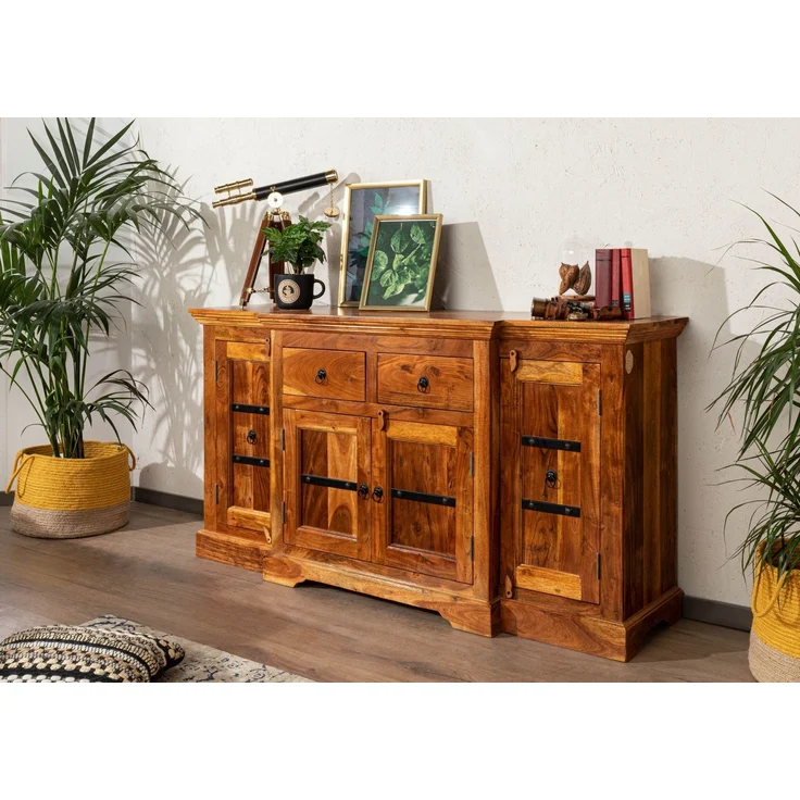 Sideboard Akazie 160x45x85 honig lackiert OXFORD #0902 – Bild 9