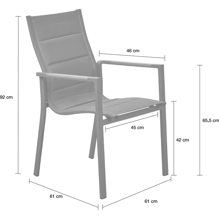 LC Garden »Unicamo« anthrazit/Teak Dining Set II – Bild 3