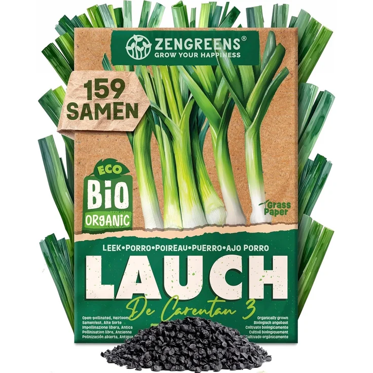 ZenGreens® - Bio Wintergemüsesamen im 20er Set - 20 Winter Gemüse Samen für den einfachen Anbau im Garten, Balkon oder Hochbeet - Pflanzensamen - Saatgut – Bild 23