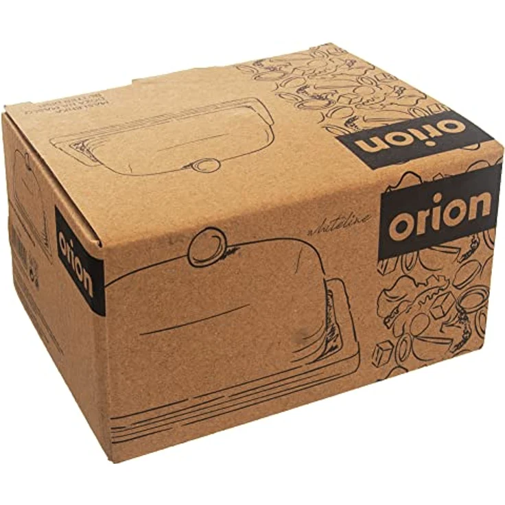 Orion Orion Butterdose aus Porzellan, Bambus-Butterdose, 13 x 8,5 x 16 cm – Bild 6