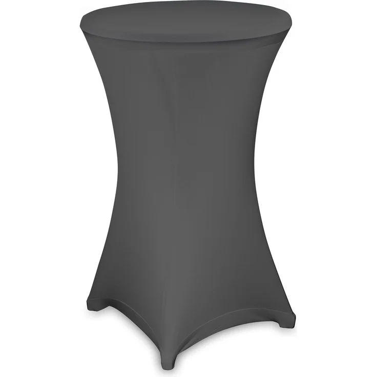 2x Julido Stehtischhusse Husse Stehtisch Stretch Ø 70cm Bistrotisch Stehtisch – Bild 2