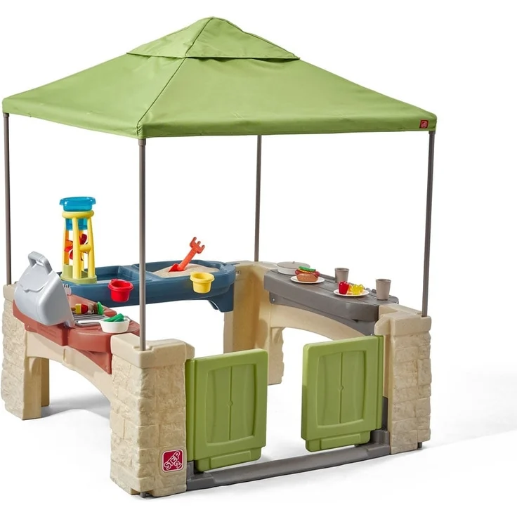 Spielhaus All Around Playtime Patio grün 152 cm – Bild 5